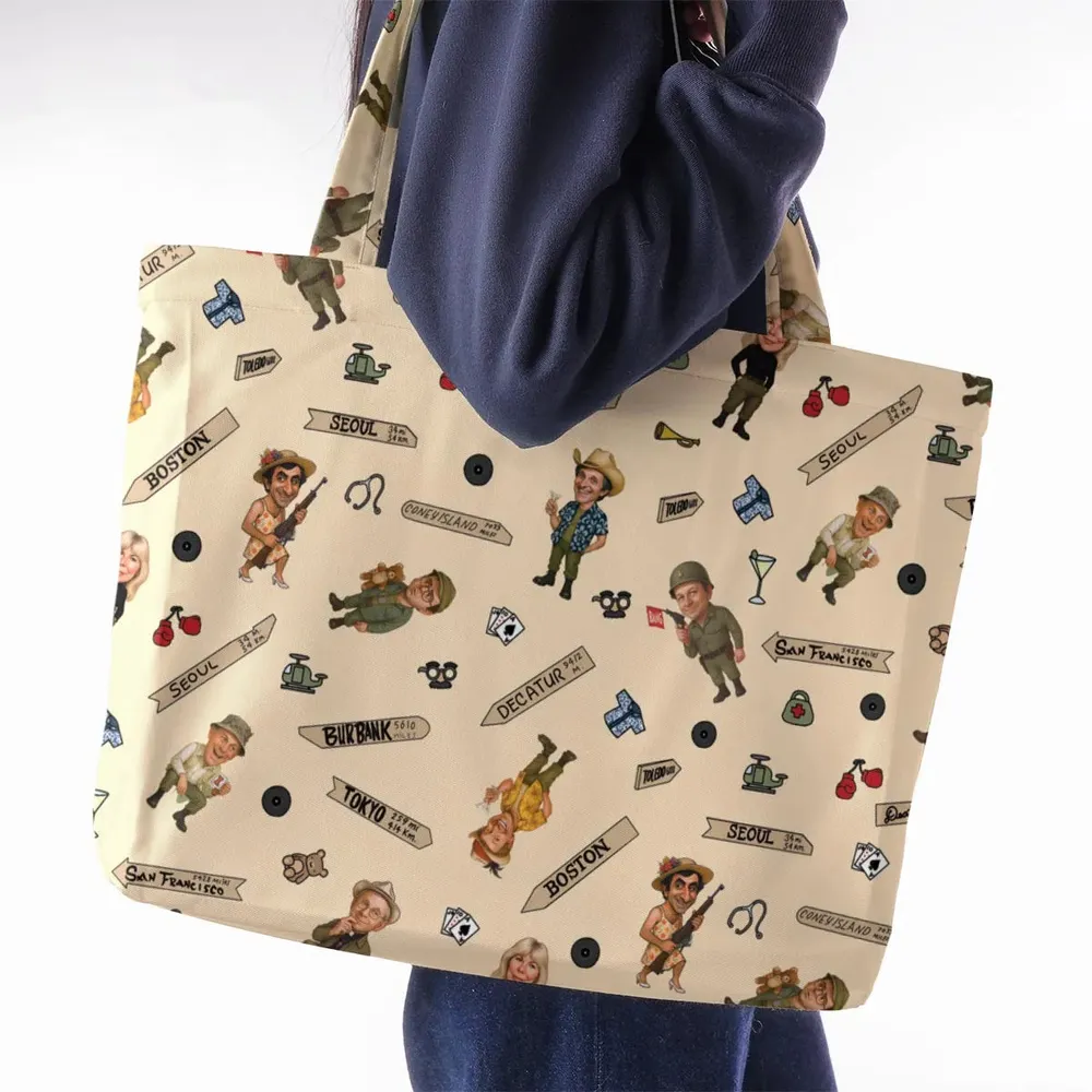 Best Care Anywhere in Korea M*A*S*H Large Tote Bag - 2