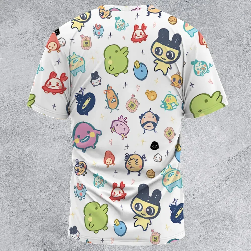 Digital Pets Tamagotchi All-Over Print Unisex T-Shirt - 2