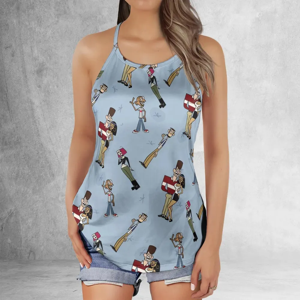 Say What Now Clone High Criss Cross Tank Top - 2