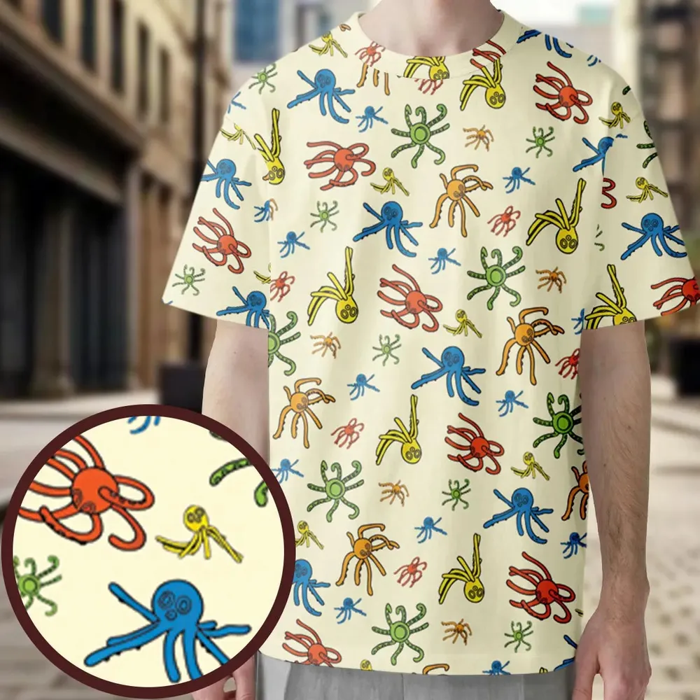 Walks Creeps Tumbles Wacky Wallwalkers All-Over Print Unisex T-Shirt - 3