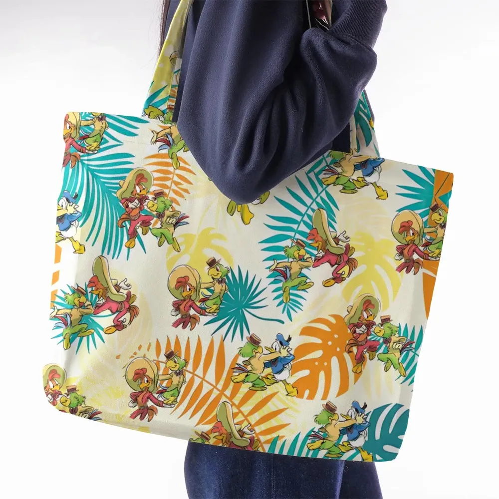 Tropical The Three Caballeros Large Tote Bag - 2