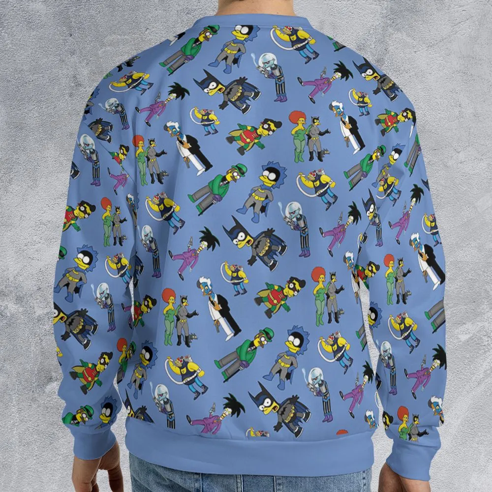 All-over Print Sweatshirt - SS6H6XXR -  - 2
