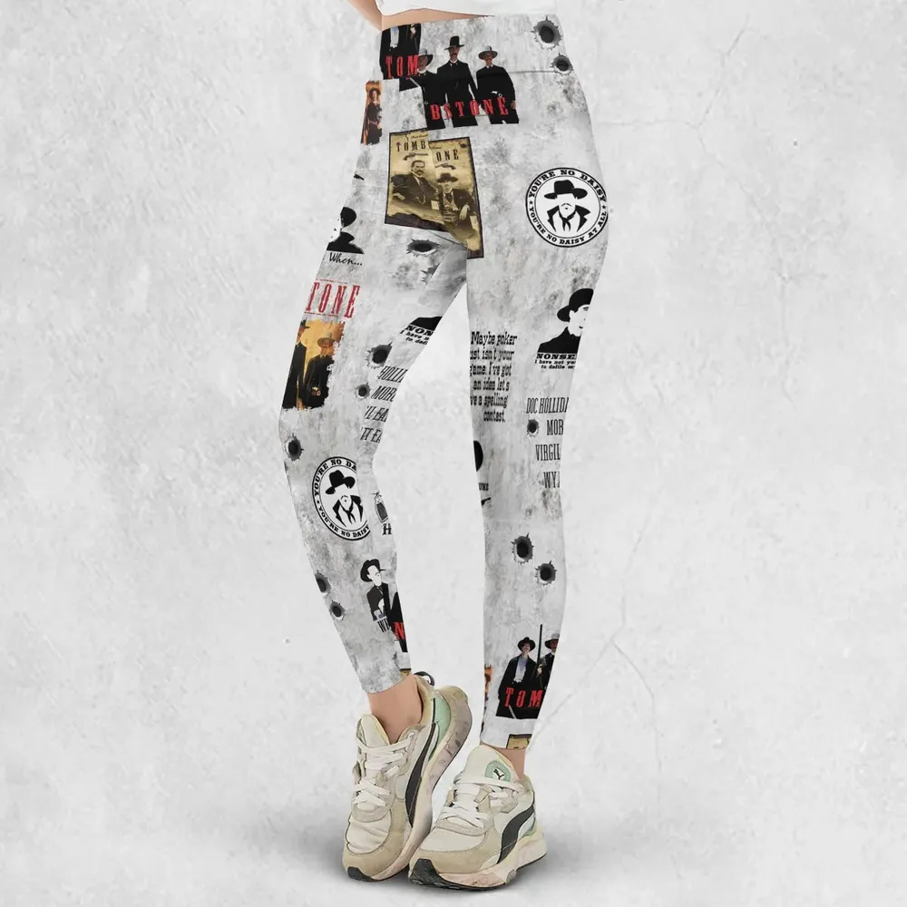 Classic Western Tombstone Legging - 2