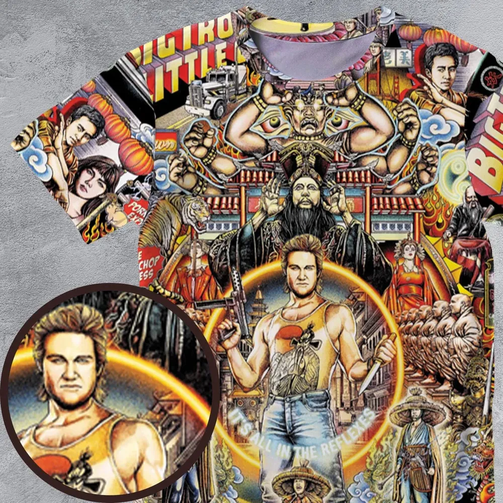Big Trouble in Little China All-Over Print Unisex T-Shirt - 4
