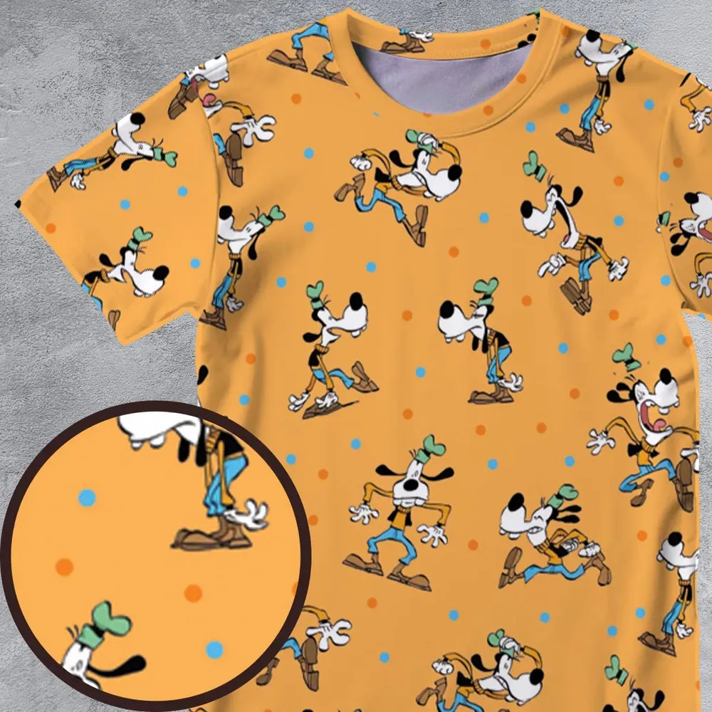 Gawrsh Cool Goofy All-Over Print Unisex T-Shirt - 4