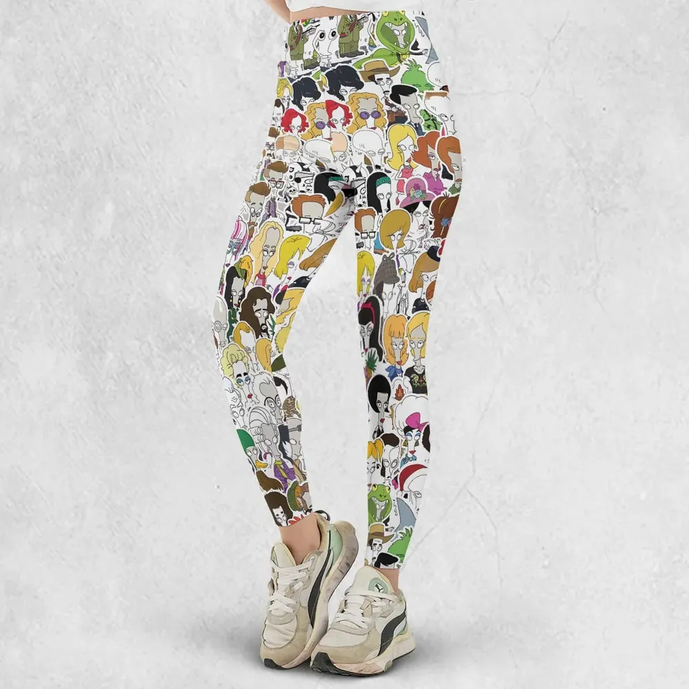 Roger the Alien American Dad Legging - 2