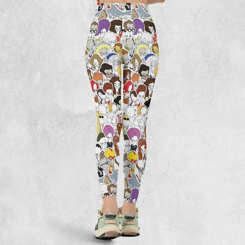 Roger the Alien American Dad Legging - 3