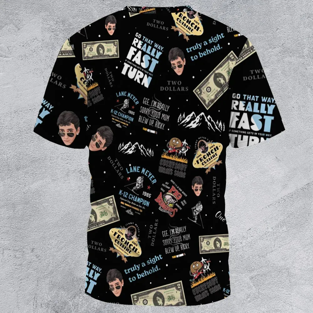 Better Off Dead All-Over Print Unisex T-Shirt - 2