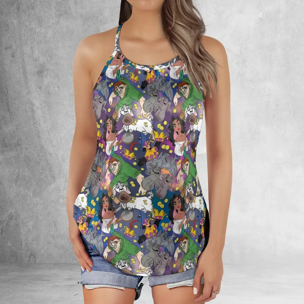 The Hunchback of Notre-Dame Criss Cross Tank Top - 2