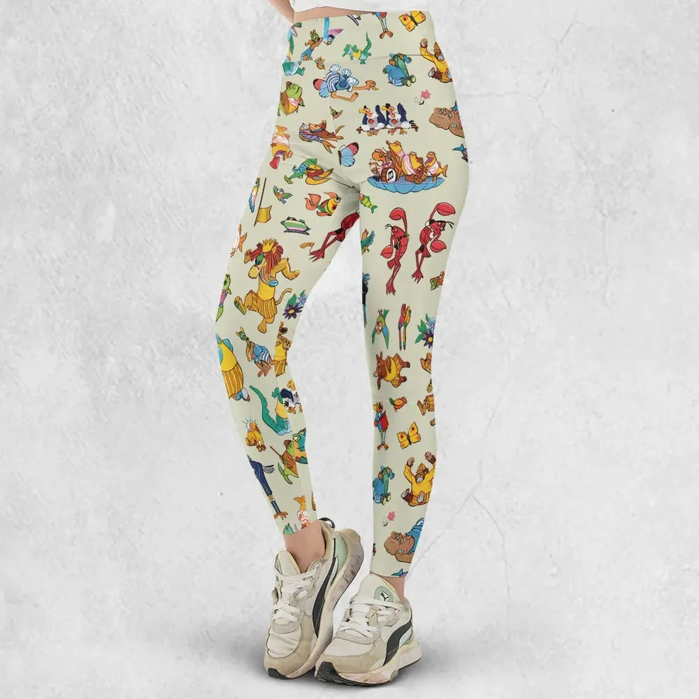 Bedknobs and broomsticks True Blue Team and the Dirty Yellow Team Legging - 2