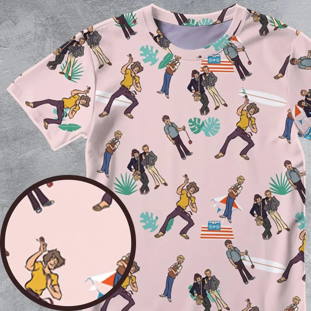 The Beach Boys All-Over Print Unisex T-Shirt - 4