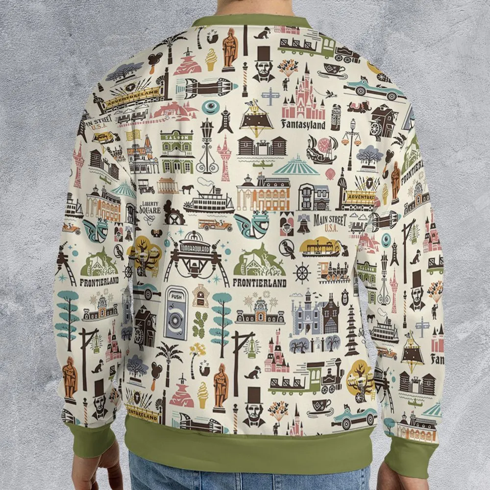 All-over Print Sweatshirt - RLNPXE8K -  - 2