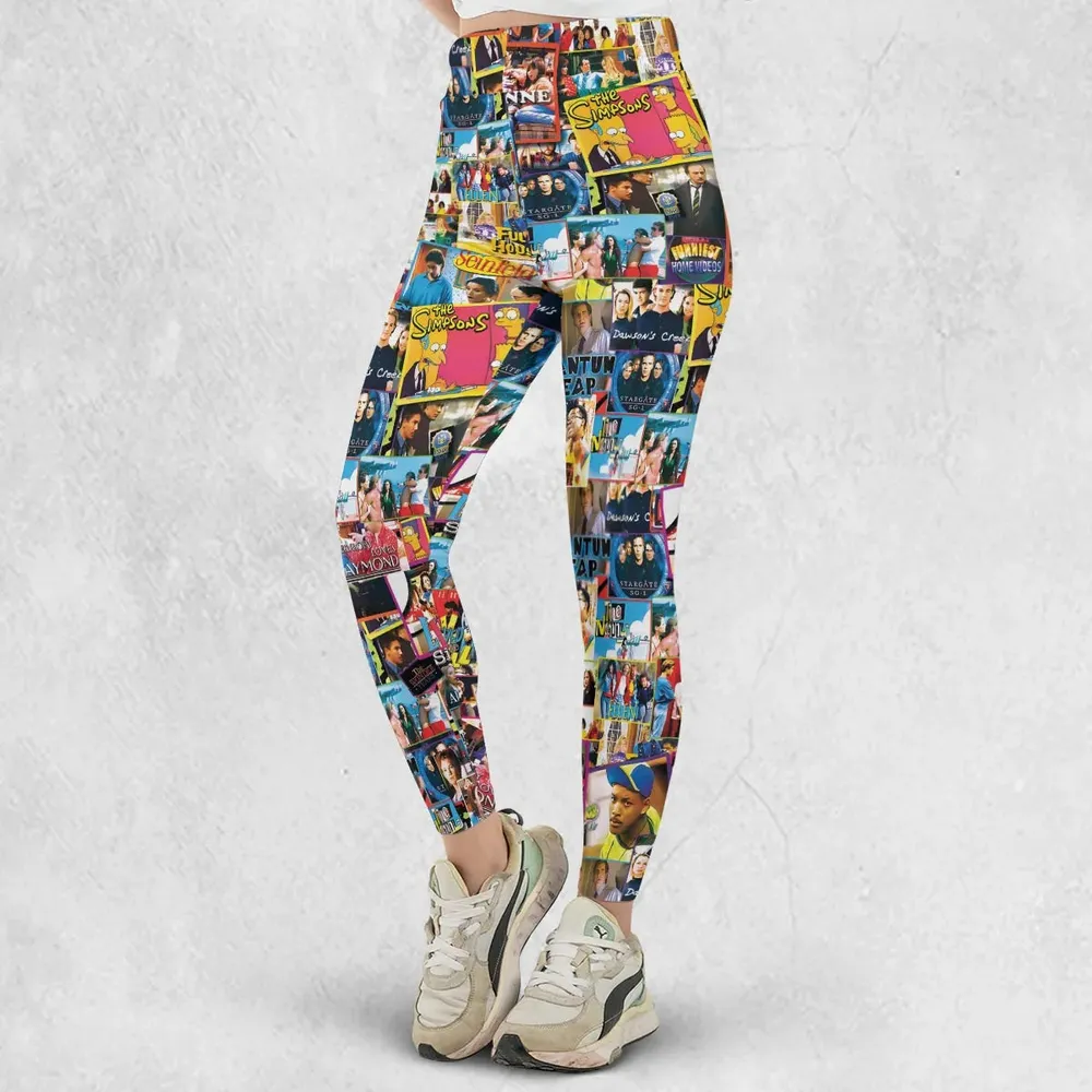 The 90s TV Shows Legging - 2