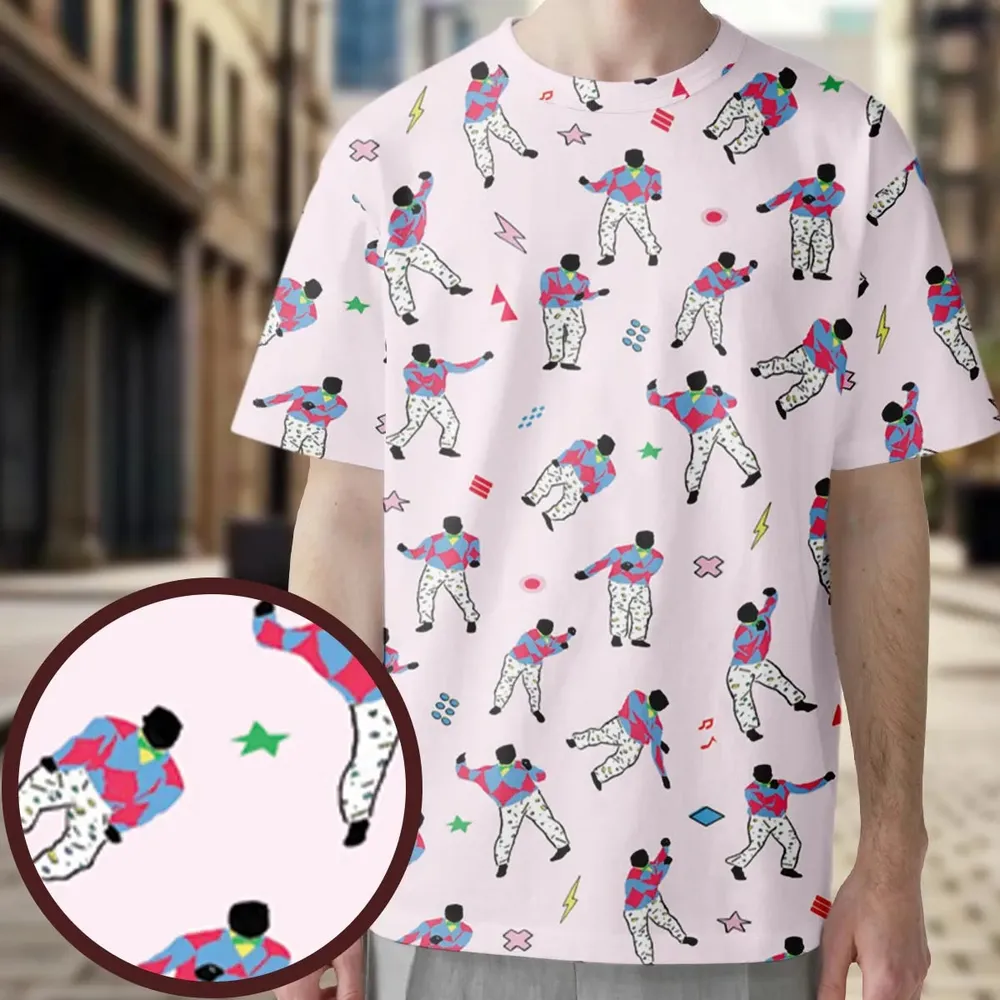 Carlton Dance The Fresh Prince of Bel-Air All-Over Print Unisex T-Shirt - 3