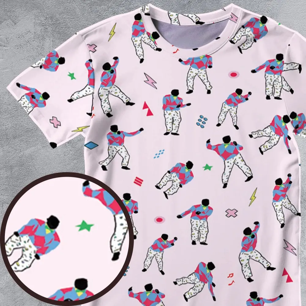 Carlton Dance The Fresh Prince of Bel-Air All-Over Print Unisex T-Shirt - 4