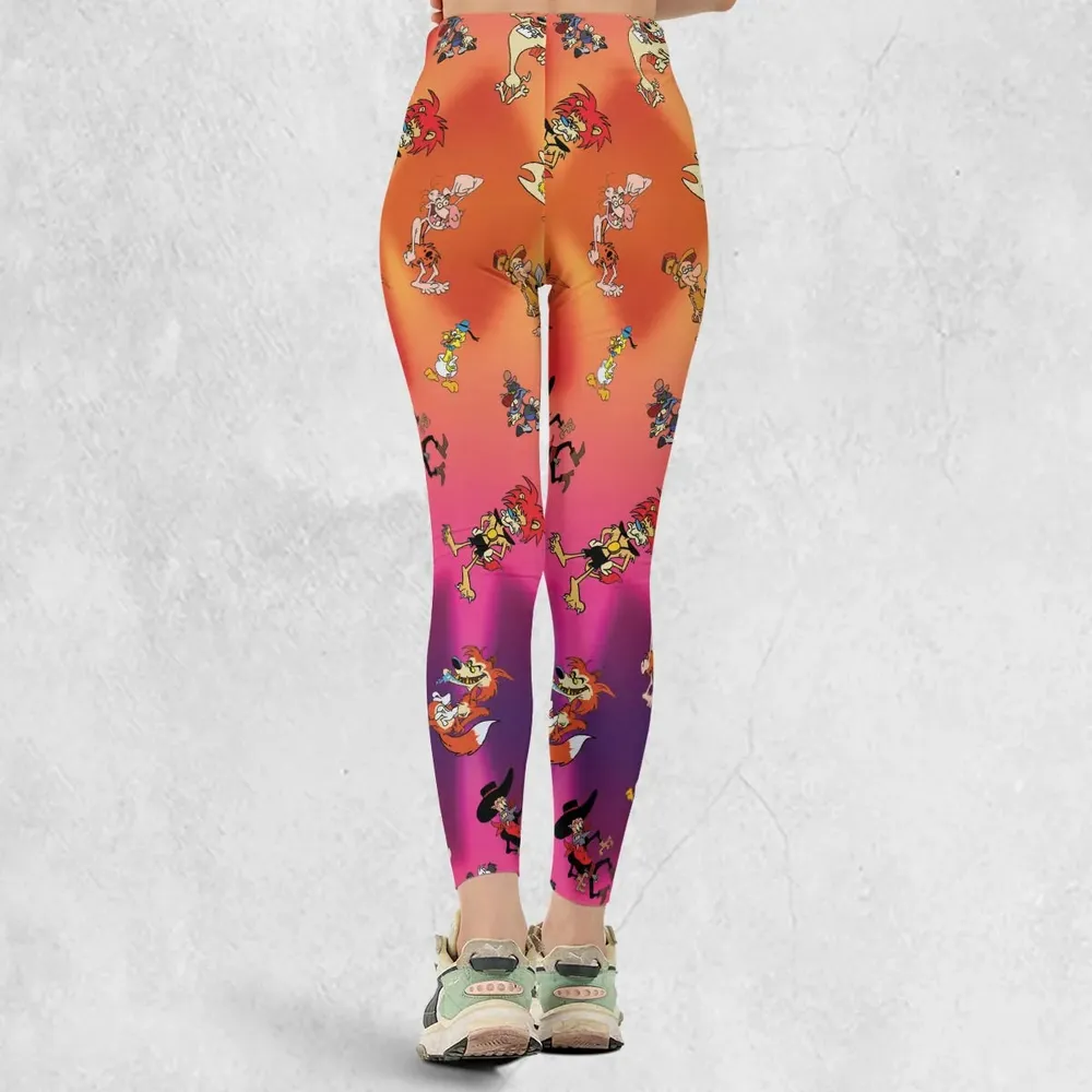 The Wacky World of Tex Avery Characters Legging - 3