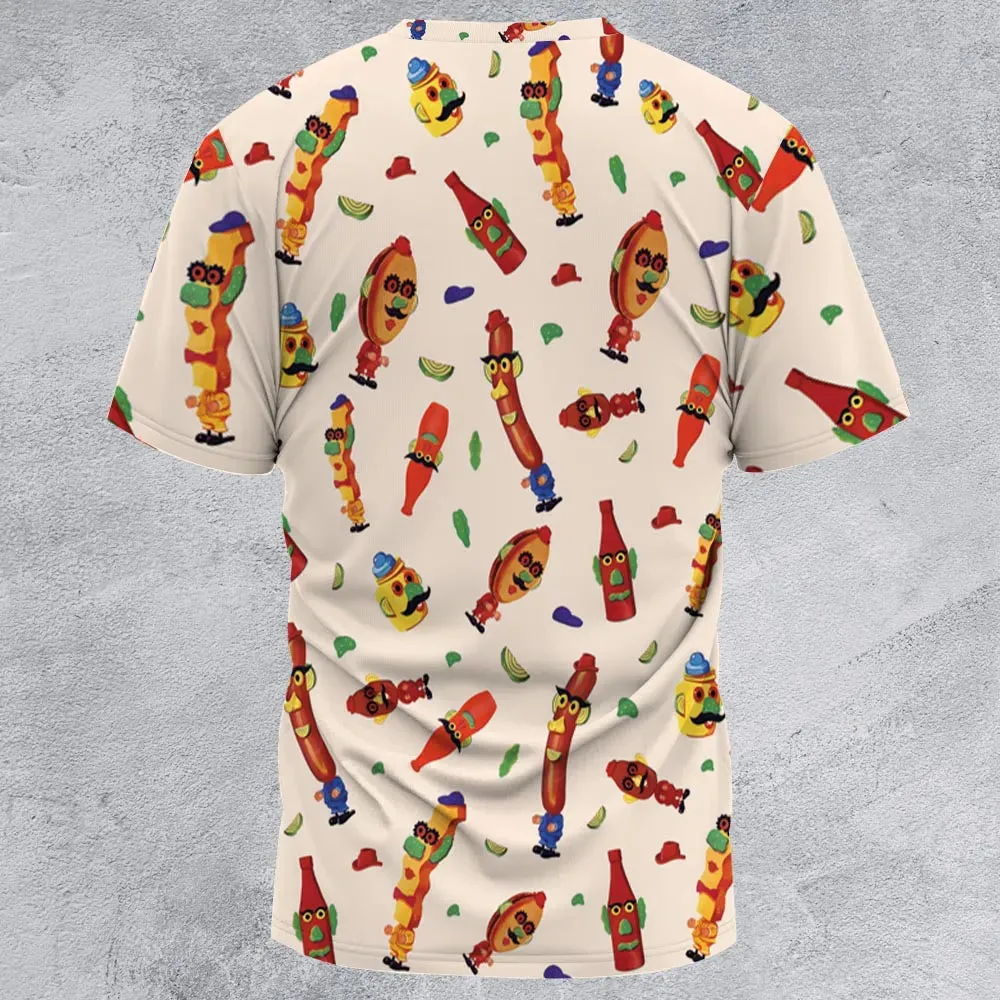 Meet the Mr. Potato Head Toy Family All-Over Print Unisex T-Shirt - 2