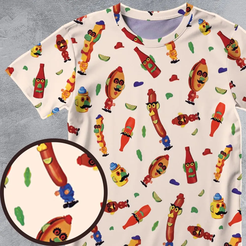 Meet the Mr. Potato Head Toy Family All-Over Print Unisex T-Shirt - 4