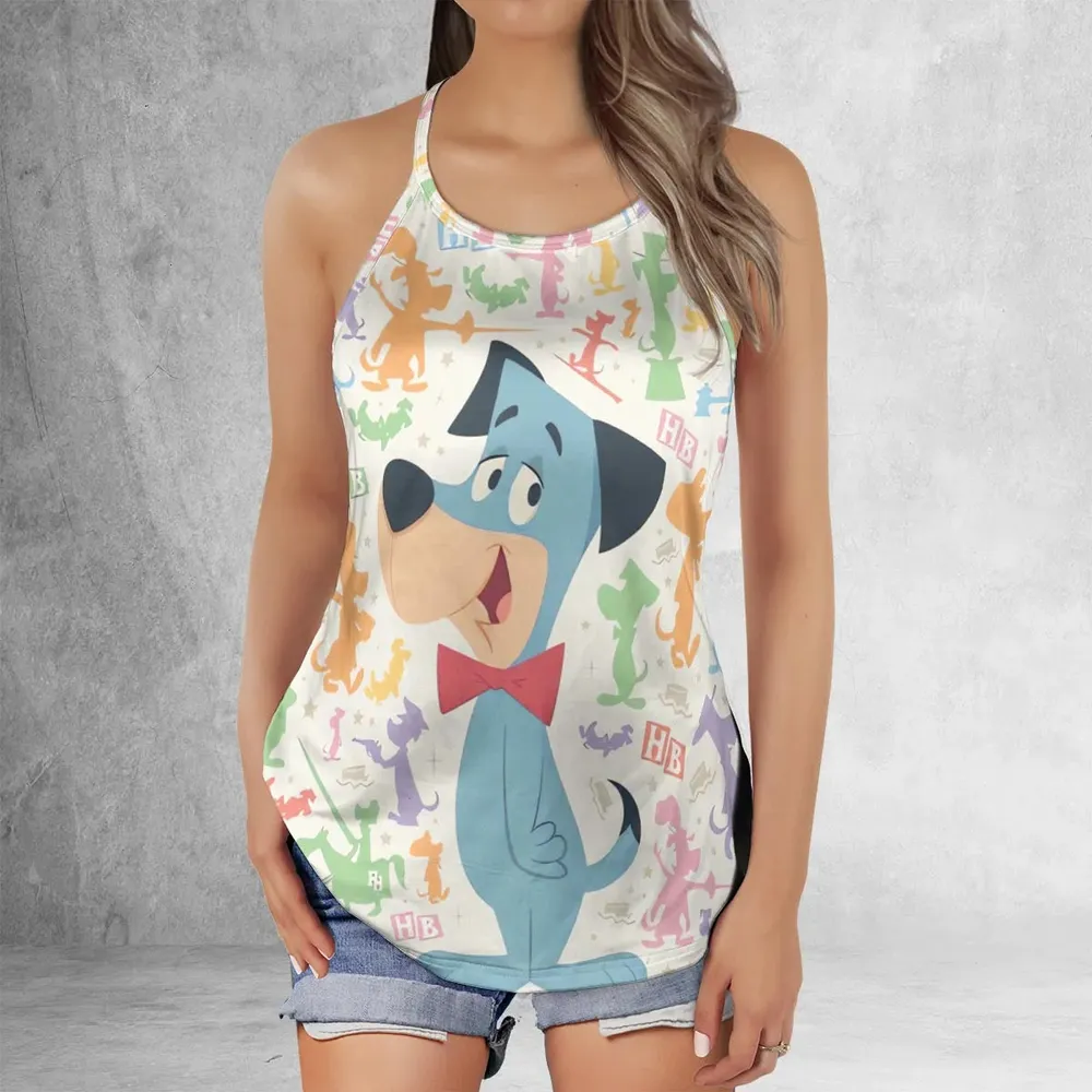 The Huckleberry Hound Show Criss Cross Tank Top - 2