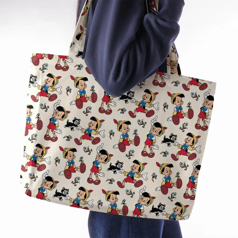Whimsy Wear Pinocchio Large Tote Bag - 2
