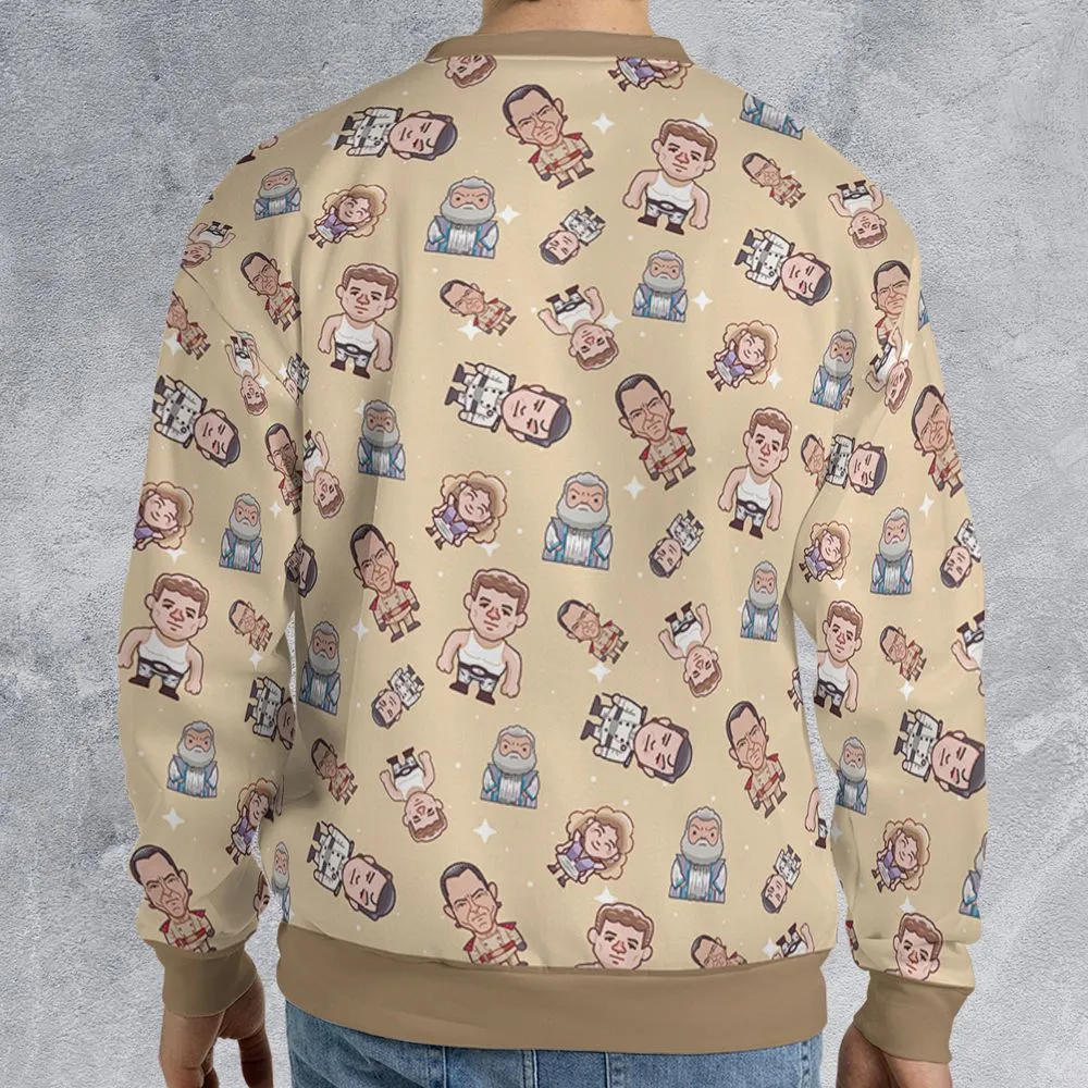 All-over Print Sweatshirt - TM4H3LRR -  - 2