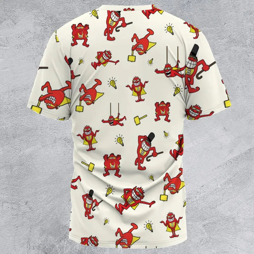 Whammies Press Your Luck All-Over Print Unisex T-Shirt - 2