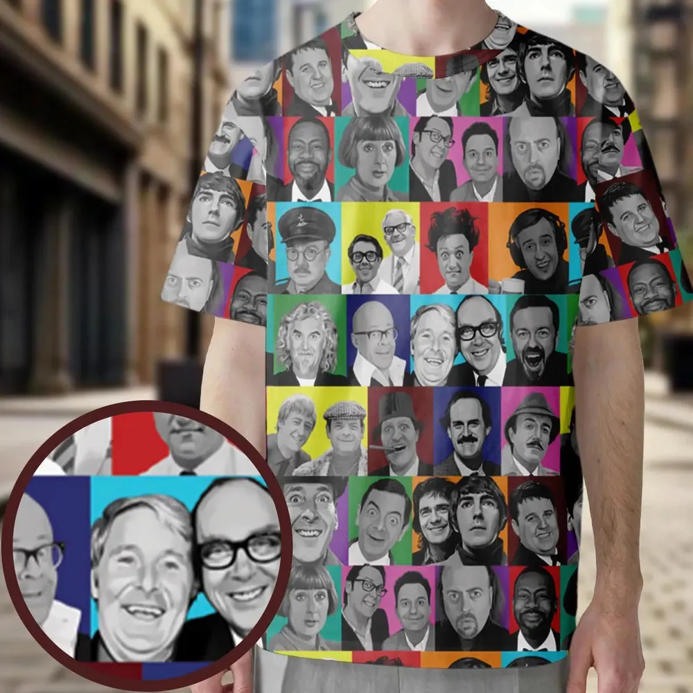 Laughter is the Best Medicine All-Over Print Unisex T-Shirt - 3