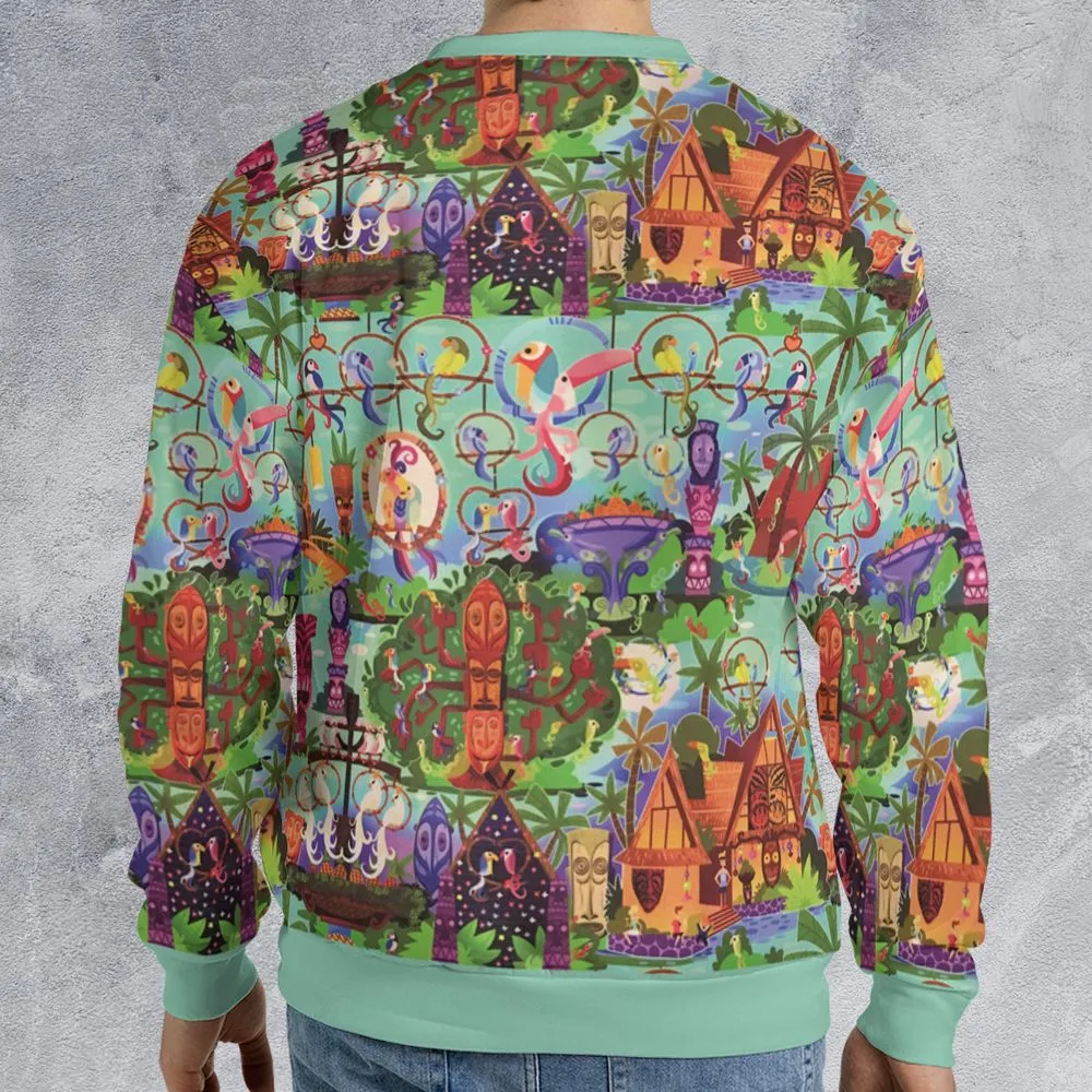 All-over Print Sweatshirt - 4YAVYFFZ -  - 2