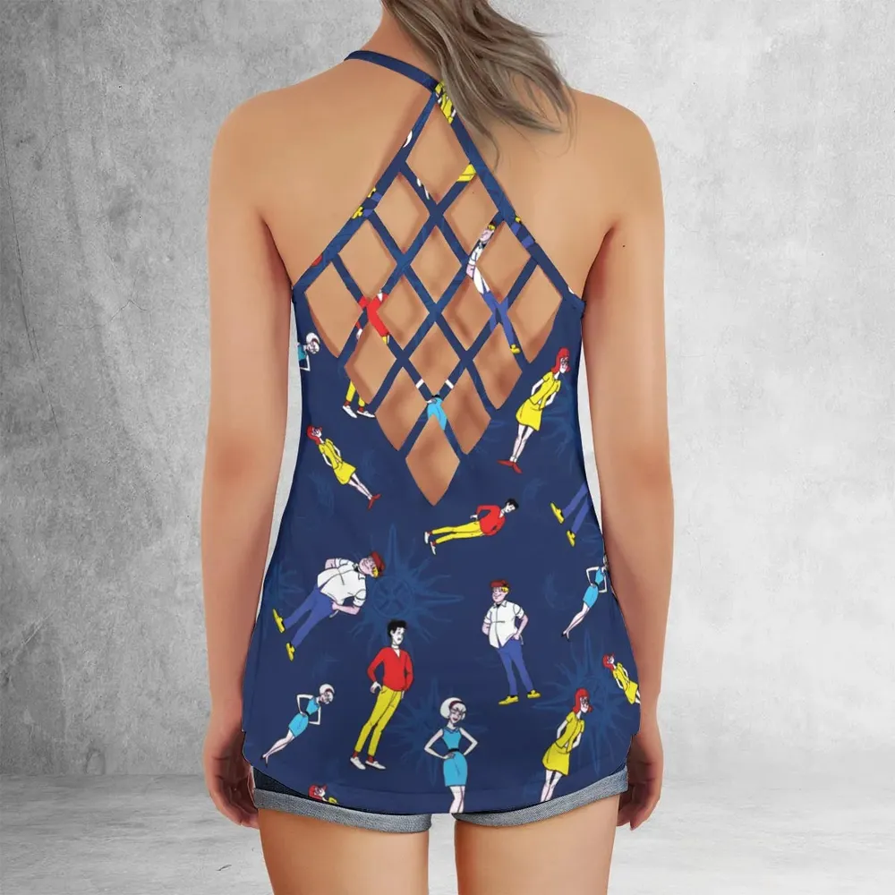 Sabrina the Teenage Witch Criss Cross Tank Top - 3