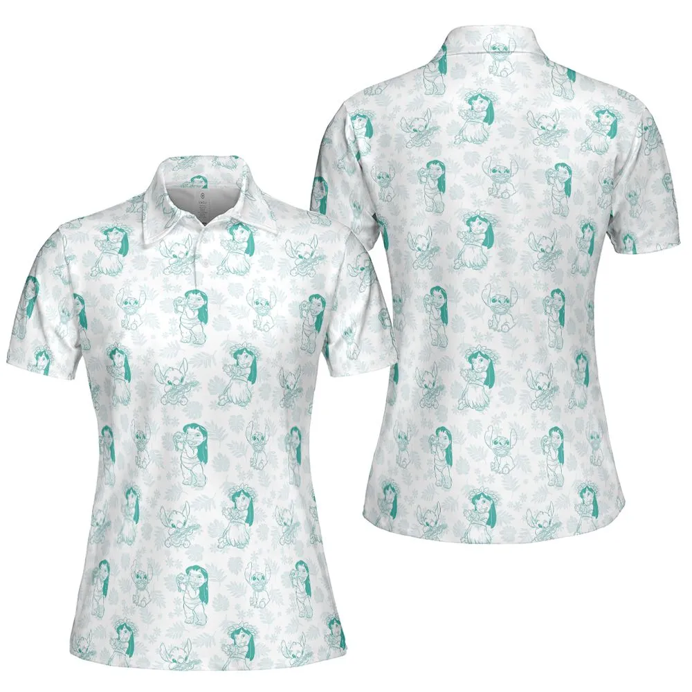 AOP Men/Women Polo Shirt - 6U1SZM5E -  - 5