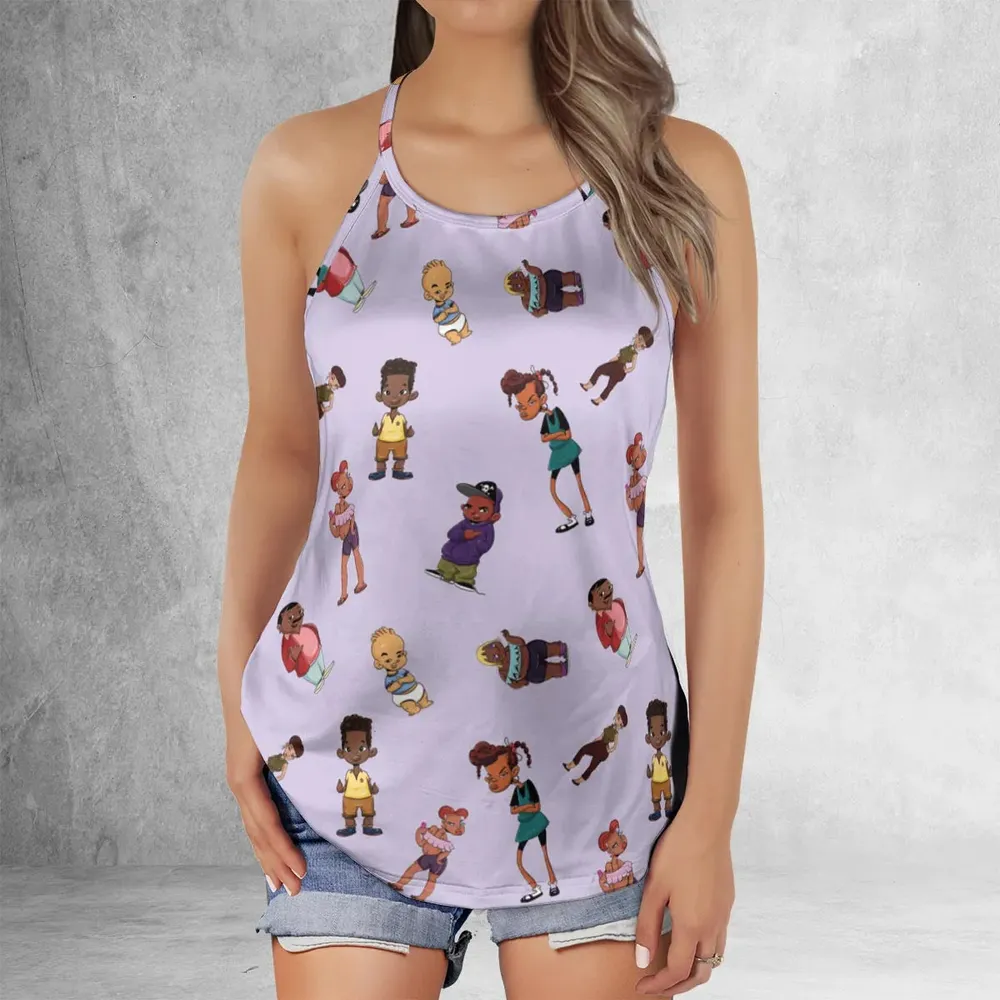 Bebe's Kids Characters Criss Cross Tank Top - 2