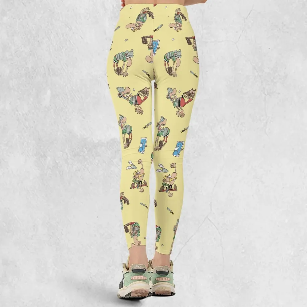 Gaulish Goodness Asterix Legging - 3
