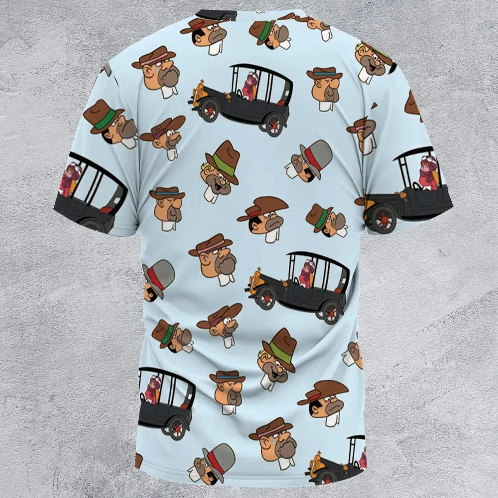 The Perils of Penelope Pitstop All-Over Print Unisex T-Shirt - 2