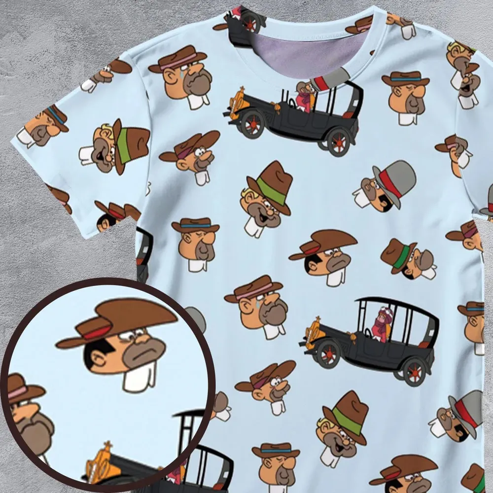 The Perils of Penelope Pitstop All-Over Print Unisex T-Shirt - 4