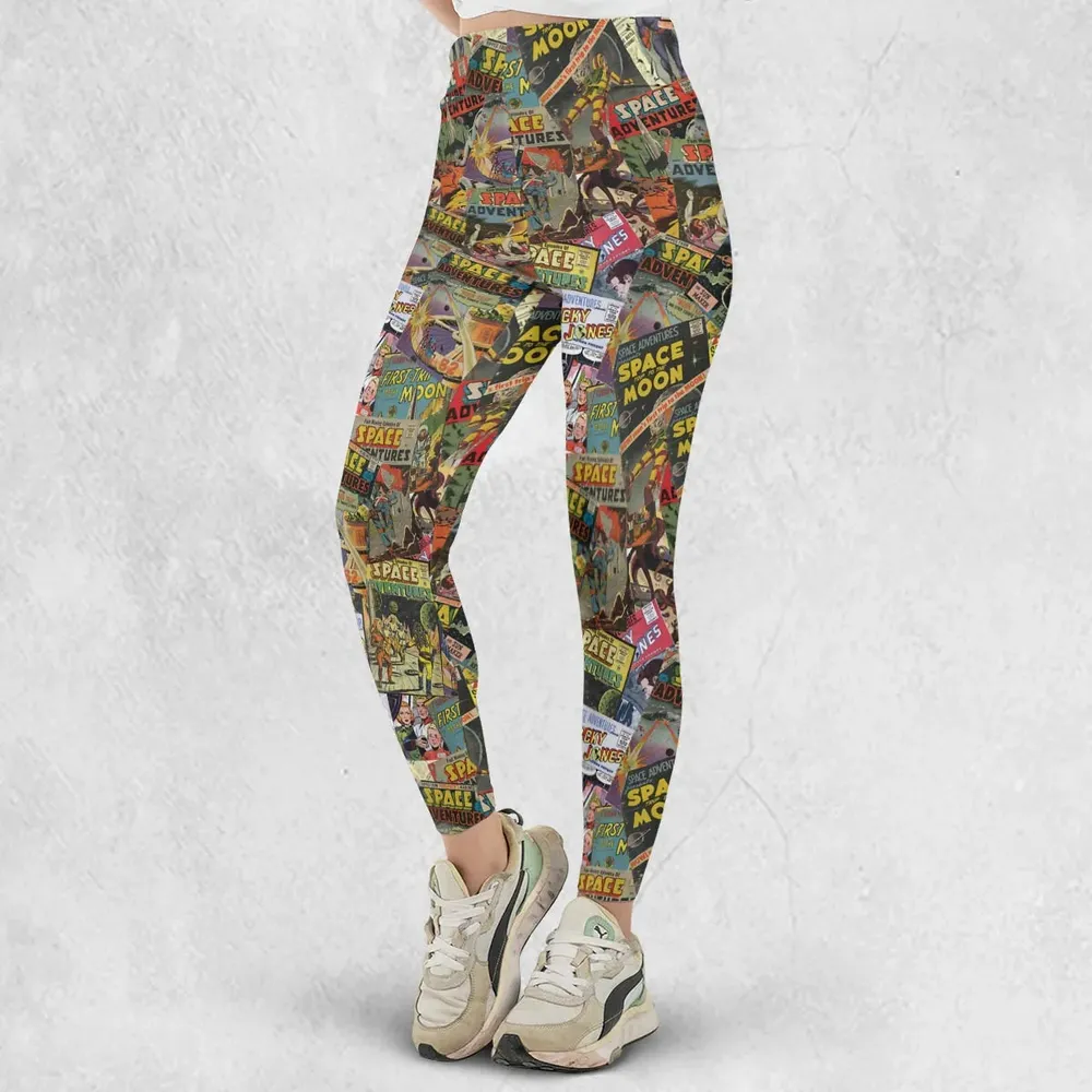 Comic-Con Cartoon Legging - 2