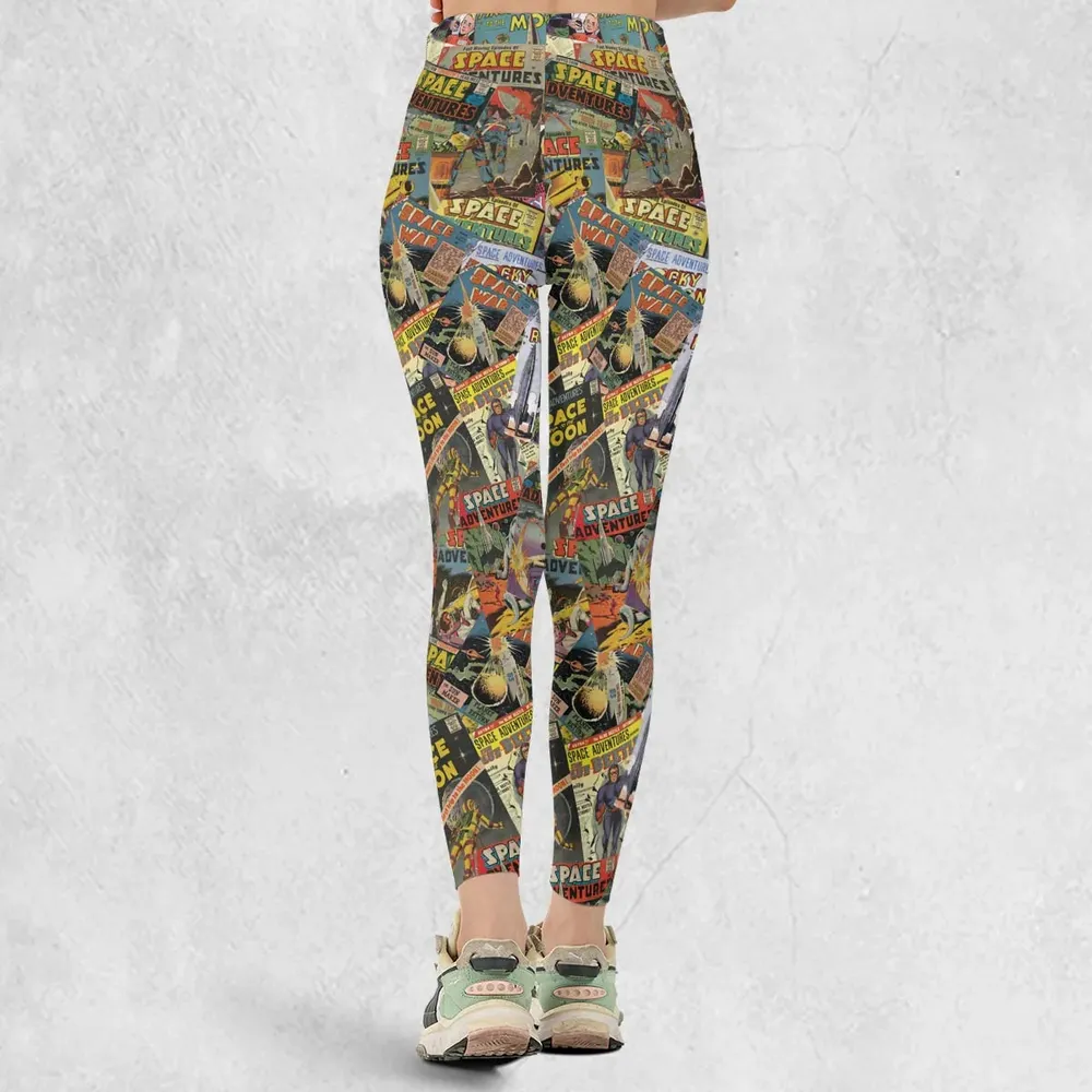 Comic-Con Cartoon Legging - 3
