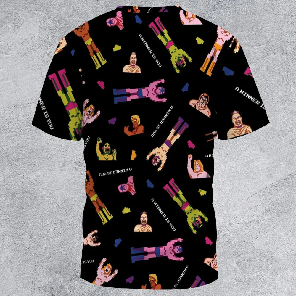Wrestling Fighters Pro Wrestling All-Over Print Unisex T-Shirt - 2