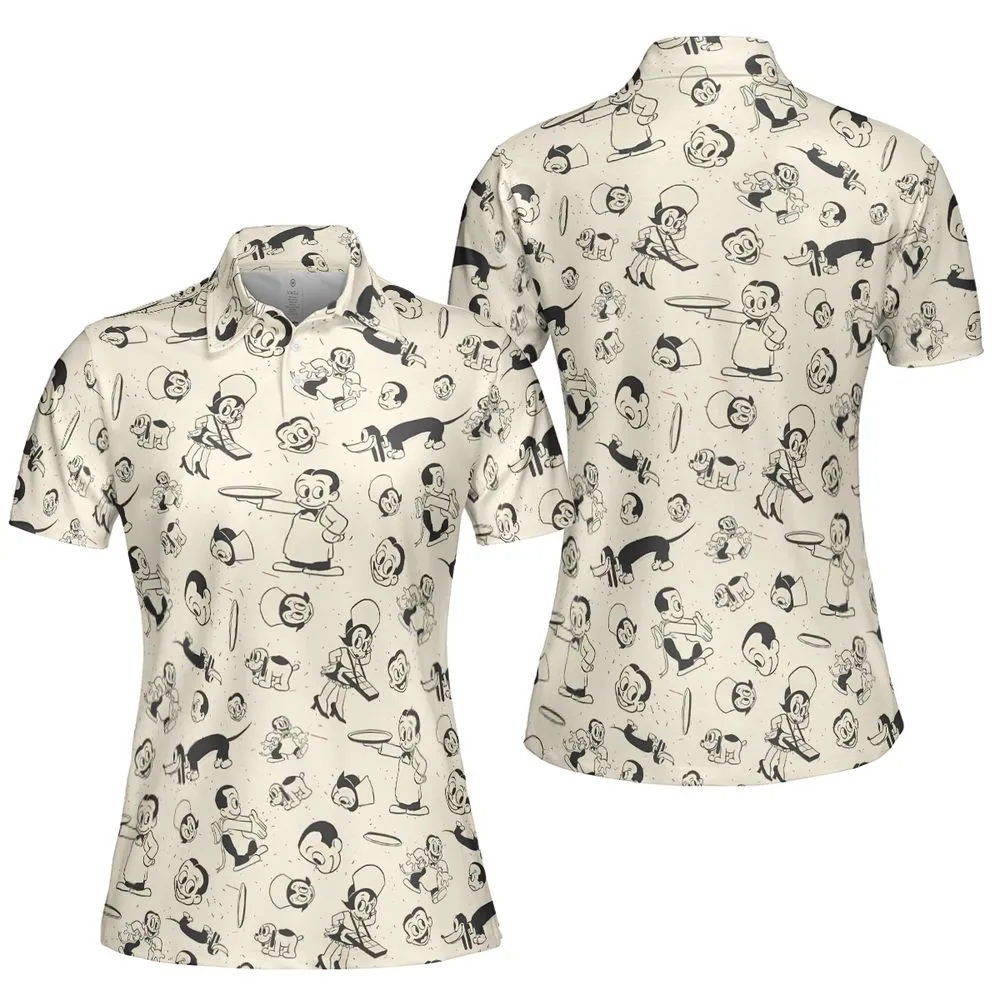 AOP Men/Women Polo Shirt - 9USPJG5L -  - 5