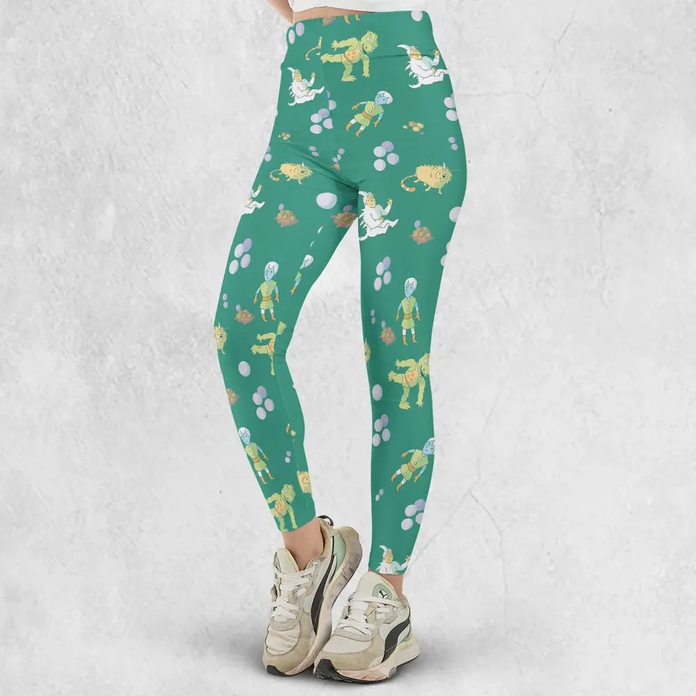 Gorn Alien Star Trek Legging - 2