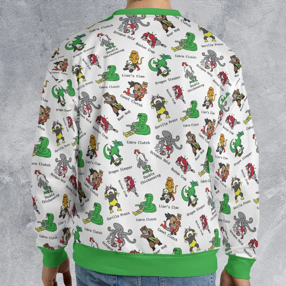 All-over Print Sweatshirt - VUK5HV67 -  - 2