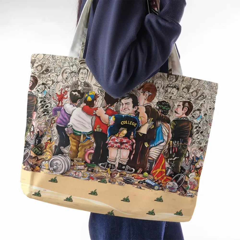 Guess Who's Back? National Lampoon Animal House Large Tote Bag - 2