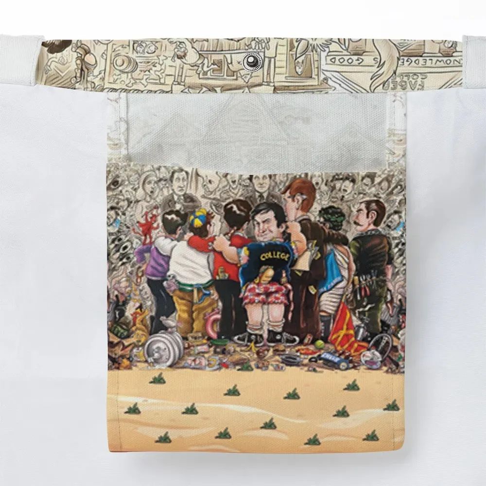 Guess Who's Back? National Lampoon Animal House Large Tote Bag - 3