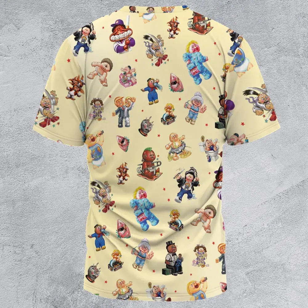 90s Garbage Pail Kids All-Over Print Unisex T-Shirt - 2