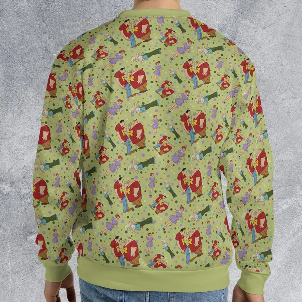 All-over Print Sweatshirt - S3AA4JZE -  - 2