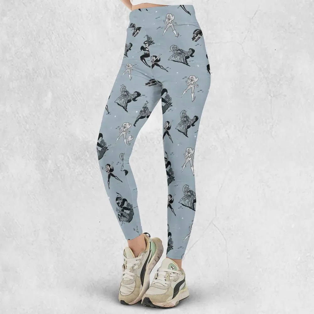 Faster Pussycat Kill Kill Characters Legging - 2