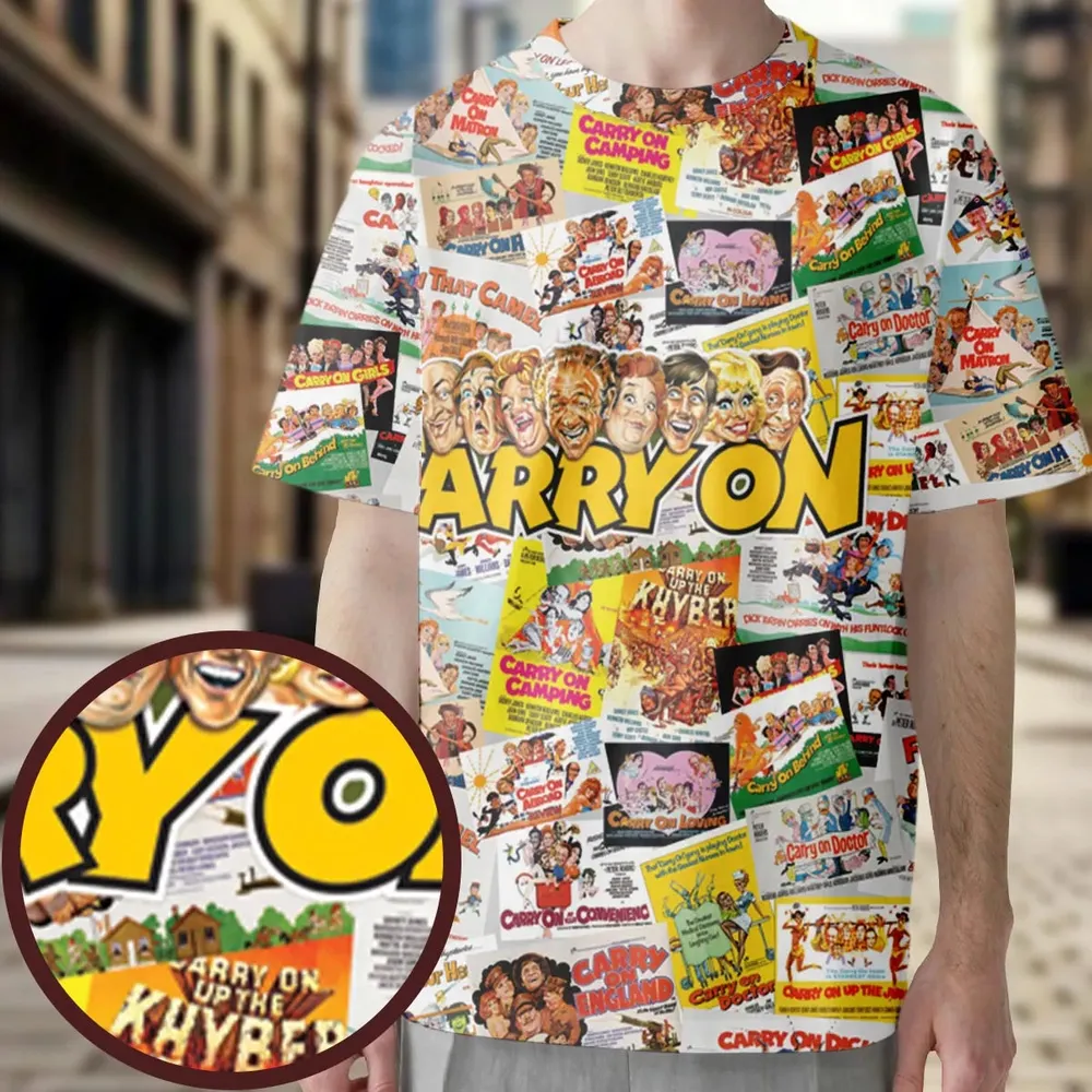 Carry On Forever All-Over Print Unisex T-Shirt - 3