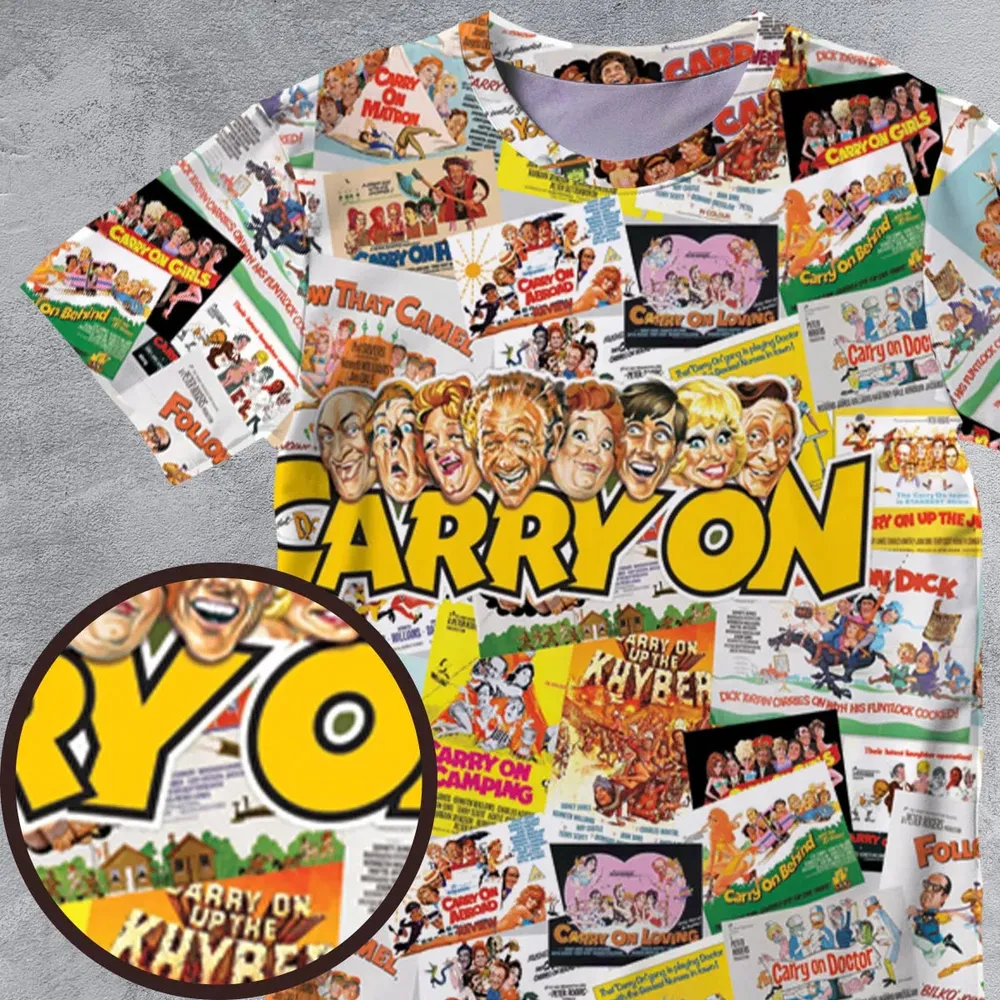 Carry On Forever All-Over Print Unisex T-Shirt - 4