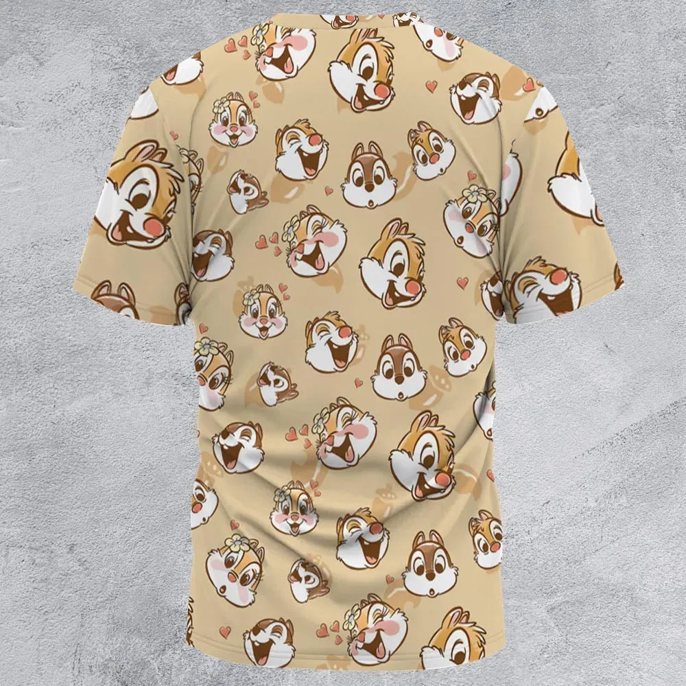 Chip n Dale Rangers All-Over Print Unisex T-Shirt - 2