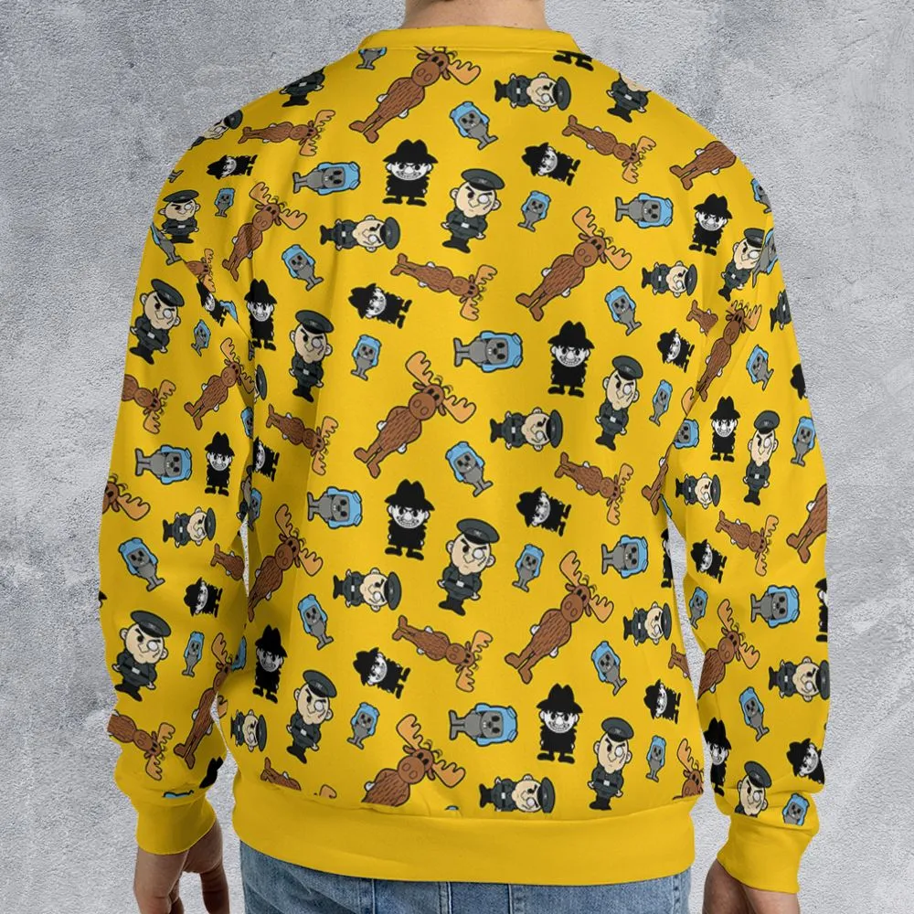 All-over Print Sweatshirt - 1LZ7DKR4 -  - 2