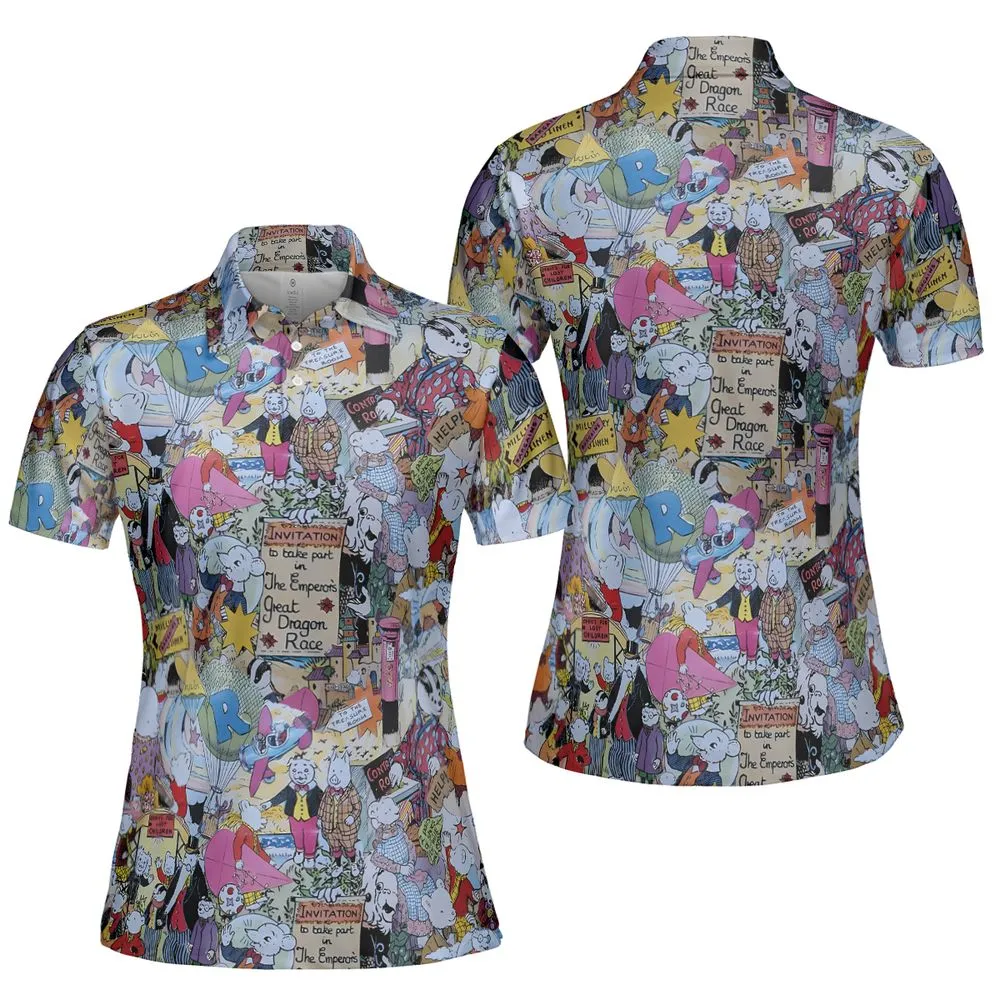 AOP Men/Women Polo Shirt - 4HBYXVMX -  - 5